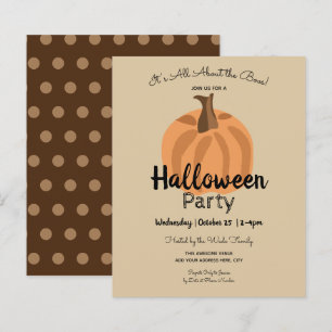 Erwachsene Halloween-Party Budget-Einladungen