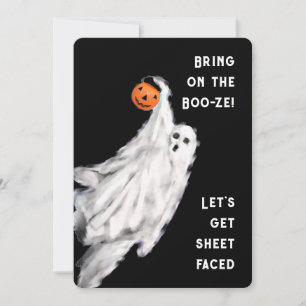 Erwachsene Halloween-Party-Einladungen Einladung