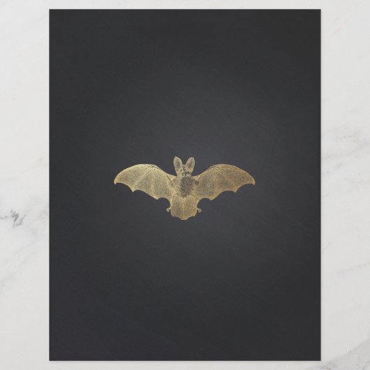 Erwachsene Halloween-Party Vampire Bat Einladung Flyer (Hinten)