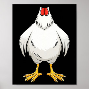 Erwachsene Hühner Kinder Männer Frauen Hühnerhähnc Poster