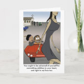 Erwachsene im Herzen Karte (Vorderseite)