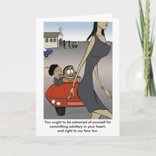 Erwachsene im Herzen Karte (Vorderseite)