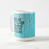 Erwachsene ist Dumb Kaffeetasse (Vorderseite Links)