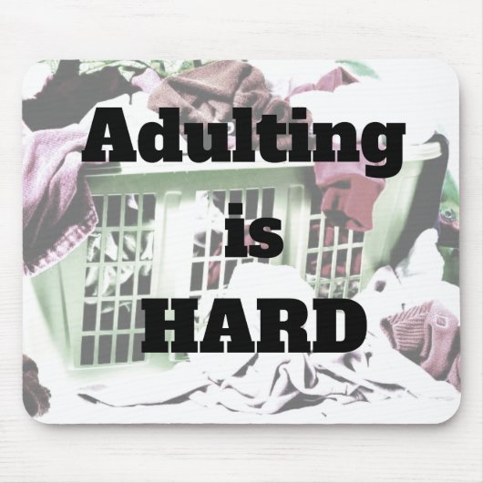 Erwachsene ist ein harter Mausklick Mousepad (Vorne)