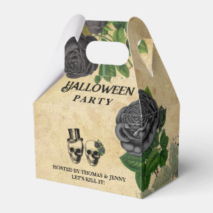 Erwachsene Jahres-Halloween-Party Vintage-Gothic-T Geschenkschachtel