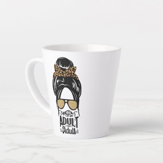 ERWACHSENE KAFFEE TASSE (Linke Ecke)