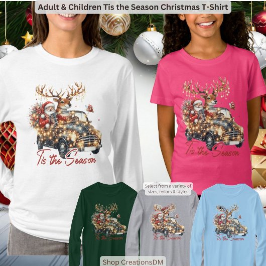 Erwachsene & Kinder - Weihnachten der Saison T-Shirt