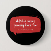 Erwachsene können SPD auch haben Button (Vorderseite)