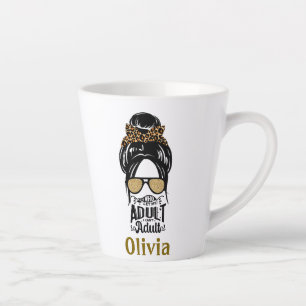 ERWACHSENE LADY LATTE TASSE