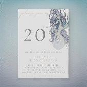 Erwachsene Mermaid JA Geburtstagspartei Einladung