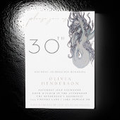 Erwachsene Mermaid JA Geburtstagspartei Einladung