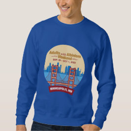 Erwachsene mit Albinismus Weekend Minneapolis-Tasc Sweatshirt