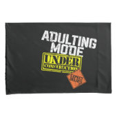 Erwachsene Modus im Bau ein sonniges Erwachsener Kissenbezug (Vorderseite-Rechts)