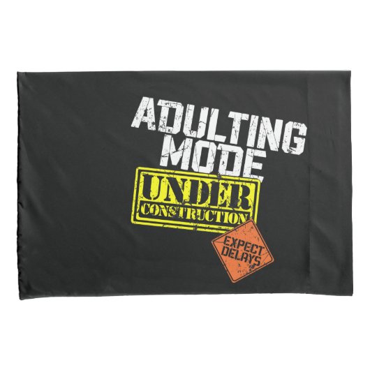 Erwachsene Modus im Bau ein sonniges Erwachsener Kissenbezug (Vorderseite-Rechts)