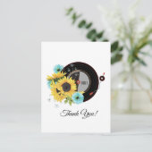 Erwachsene Musik, Vinyl Record Dankeschön Karte (Stehend Vorderseite)