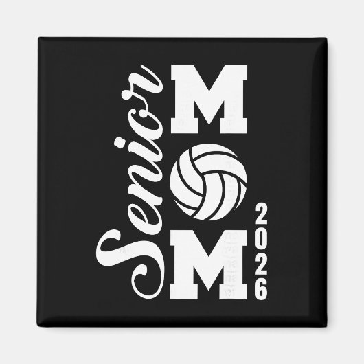 Erwachsene Mutter 2026 Volleyball Mami Cl Von 2026 Magnet (Vorne)