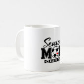 Erwachsene Mutter Cl Von 2026 Fußballmutter Abschl Kaffeetasse (Vorderseite Links)