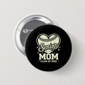 Erwachsene Mutter Klasse 2026 süße Basketball-Mutt Button (Vorne & Hinten)
