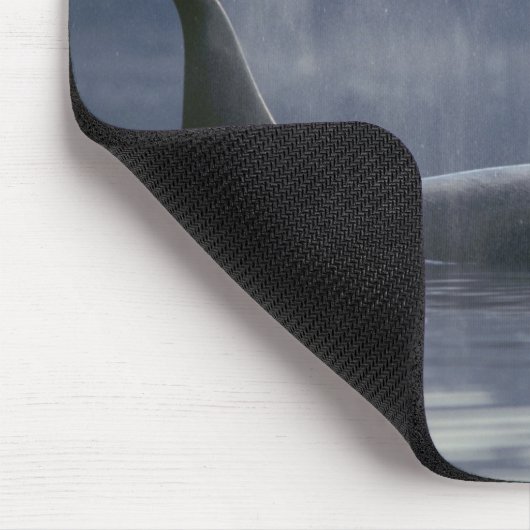 Erwachsene Orca Whale Orcinus Orca), Puget Mousepad (Ecke)
