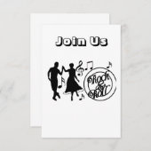 "ERWACHSENE"-PARTY EINLADUNG FÜR JEDEN FUN-EINGANG (Vorne/Hinten)