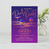 Erwachsene Pool-Party Einladung (Stehend Vorderseite)