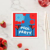 Erwachsene Pool-Partys Serviette (Beispiel)