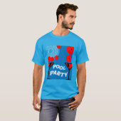 Erwachsene Pool Partys T - Shirt (Vorne ganz)