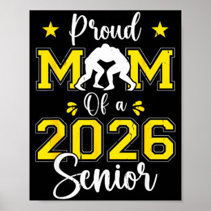 Erwachsene Ringer-Mutter 2026 Senior-Mutter Abschl Poster