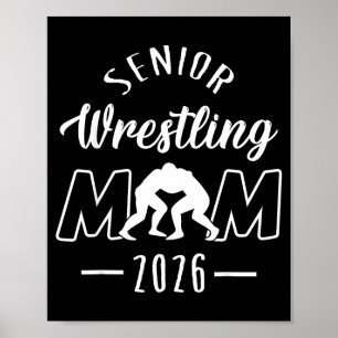 Erwachsene Ringkampfmama 2026 Abschlussklasse 2026 Poster