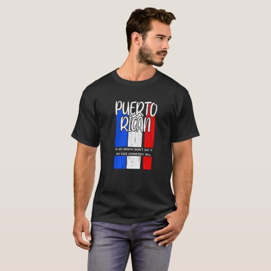 Erwachsene Sarcasm Joke Puerto Rico T-Shirt (Vorne ganz)