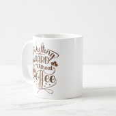 Erwachsene sind hart ohne Kaffee Kaffeetasse (Vorderseite Links)