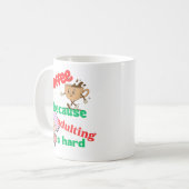 Erwachsene sind harte Kaffee-Tasse Kaffeetasse (Vorderseite Links)