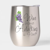 Erwachsene sind harte, stemose Weintumbler (Links)