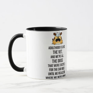Erwachsene sind wie der Tierarzt, und wir sind all Tasse