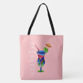Erwachsene Sippy Cup (pink), Niedlich Beach Tasche (Vorderseite)