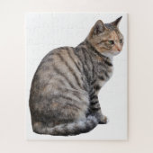 Erwachsene Tabby Cat Puzzle (Vertikal)