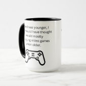 Erwachsene Tasse von Videospielen (Vorderseite Links)