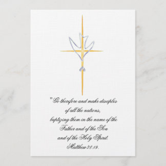 Erwachsene/Teen Taufe Einladung