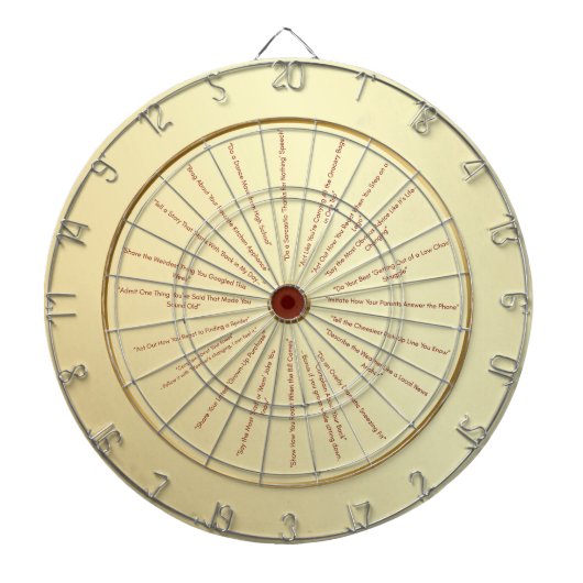 Erwachsene über 20 Jahre Fun Dare Dart Board Dartscheibe (vorne)