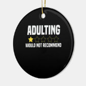 Erwachsene überbewertet keramik ornament (Links)