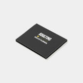 Erwachsene überbewertet post-it klebezettel (angewinkelt)