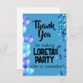 Erwachsene Überraschung Geburtstag Danke Karte (Vorne/Hinten)