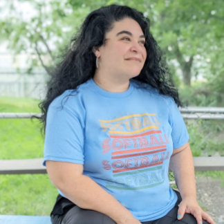 ERWACHSENE UNISEX Retro Softball-T - Shirt