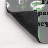 Erwachsene Versag: Vergebene Miete Geld für Bier. Mousepad (Ecke)