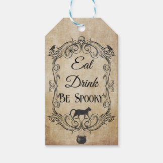 Erwachsene Vintage Gothic Schädel Halloween-Party Geschenkanhänger