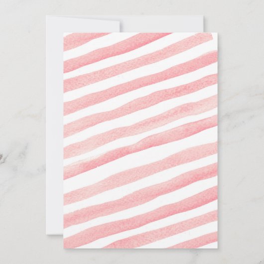 Erwachsene Wildblumen Blumengeburt jeden Alters Einladung (Rückseite)