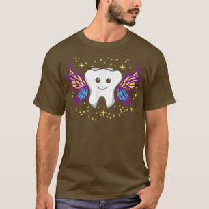 Erwachsene Zahnfee für Kinder Zahnärzte T-Shirt