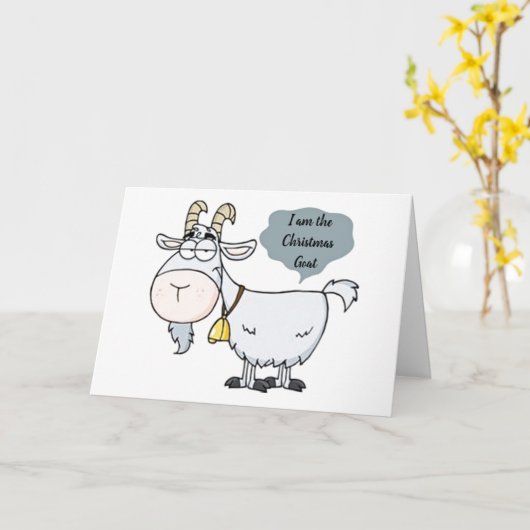 ** ERWACHSENE ZIEGE** ERWACHSENE NUR KARTE (Gelbe Blume)