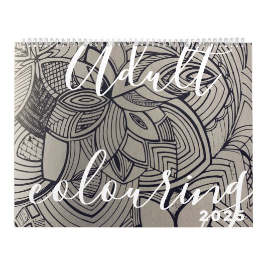 Erwachsenenfarbbuch Kalender 2005 als Fortsetzung (Titelbild)