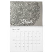 Erwachsenenfarbbuch Kalender 2025. (Mär 2027)